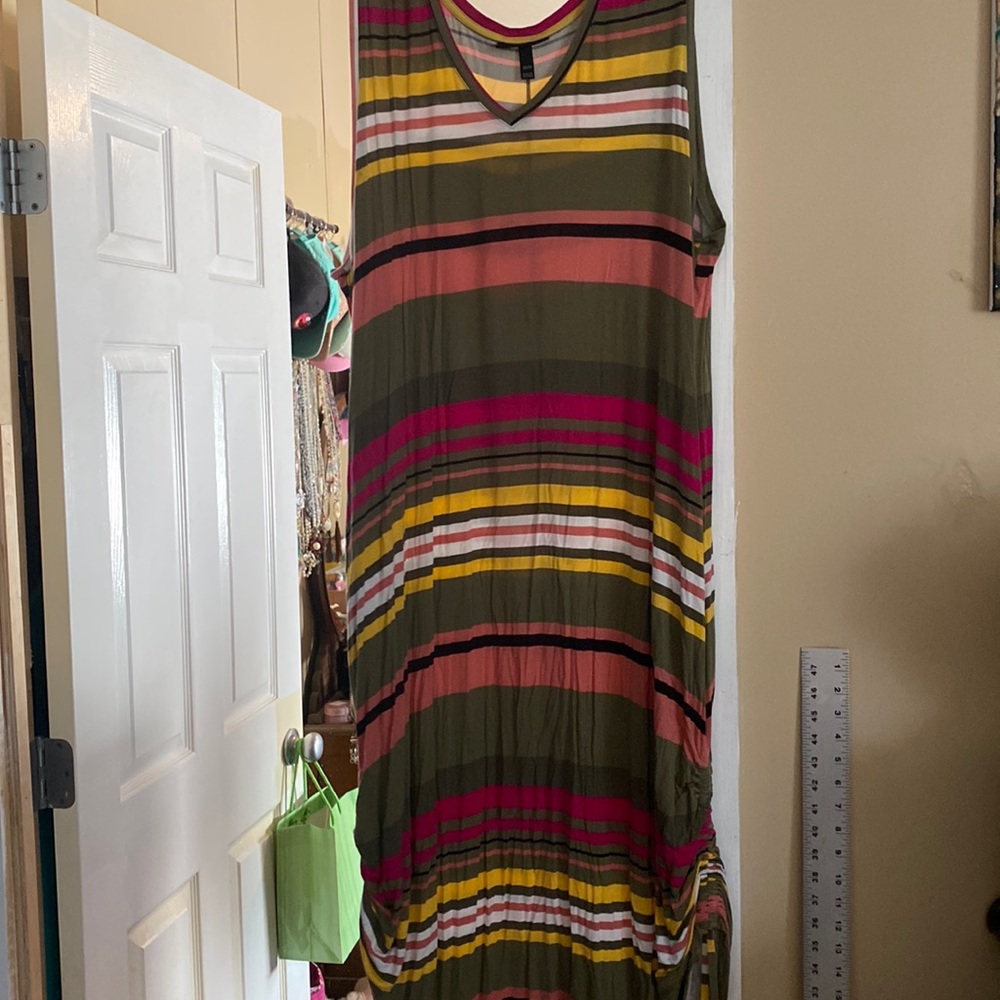 Lane Bryant sleeveless dress.
